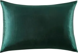 100% Mulberry Silk Anti-Wrinkle Pillowcase - Emerald Green by Gioia Casa