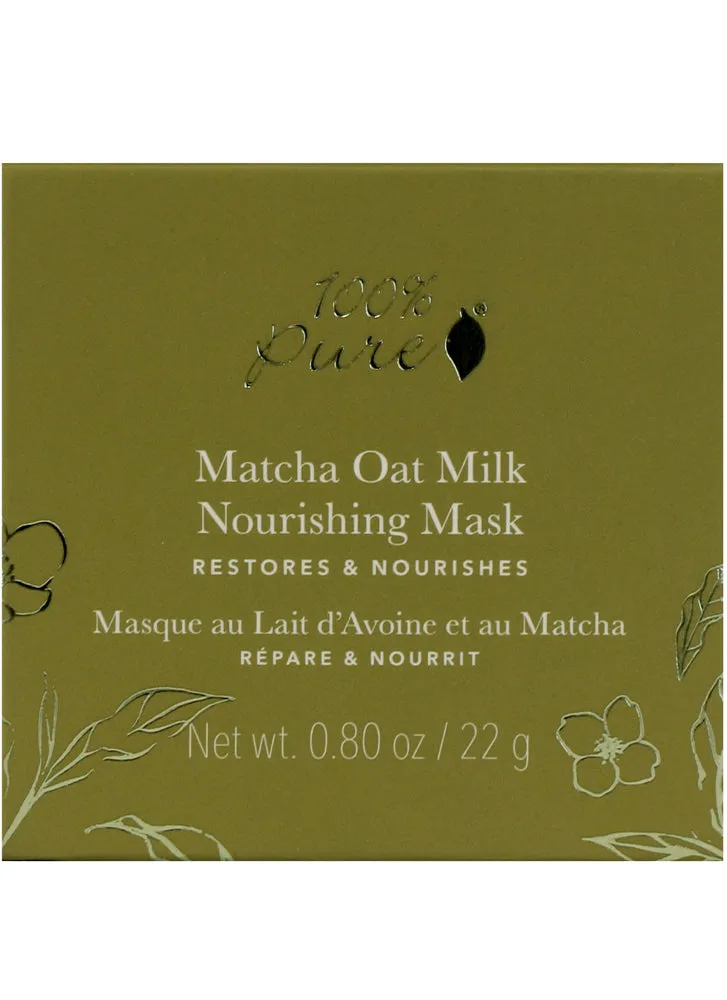 100% Pure Matcha Oat Milk Nourishing Mask