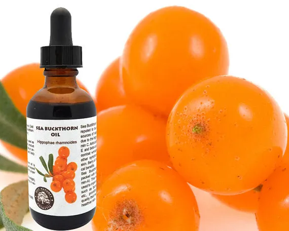 100% Pure Sea Buckthorn Fruit, Berry Oil (Cold)