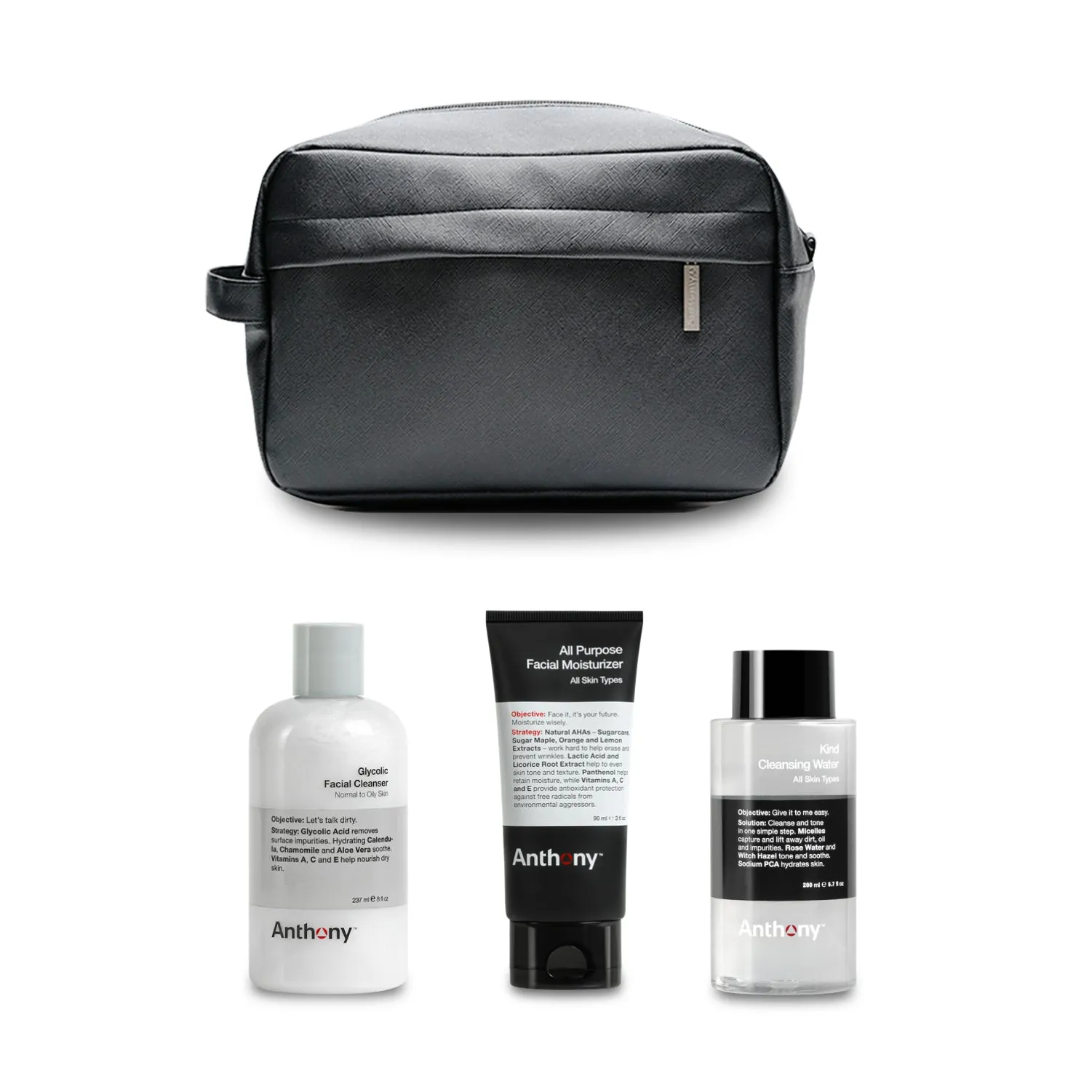 Back To Basics Set with Dopp Bag ($110 value)