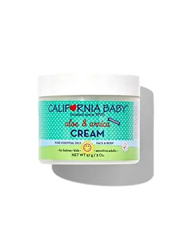 California Baby Aloe & Arnica Cream 2oz - New & Improved! (formerly Aloe Vera Cream) Exp: 08/23