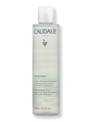 Caudalie Vinoclean Moisturizing Toner with Rose Water 6.7 oz200 ml