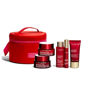 Clarins Super Restorative Luxury Collection | 6-Piece Holiday Skincare Gift Set | Anti-Aging | Limited Edition