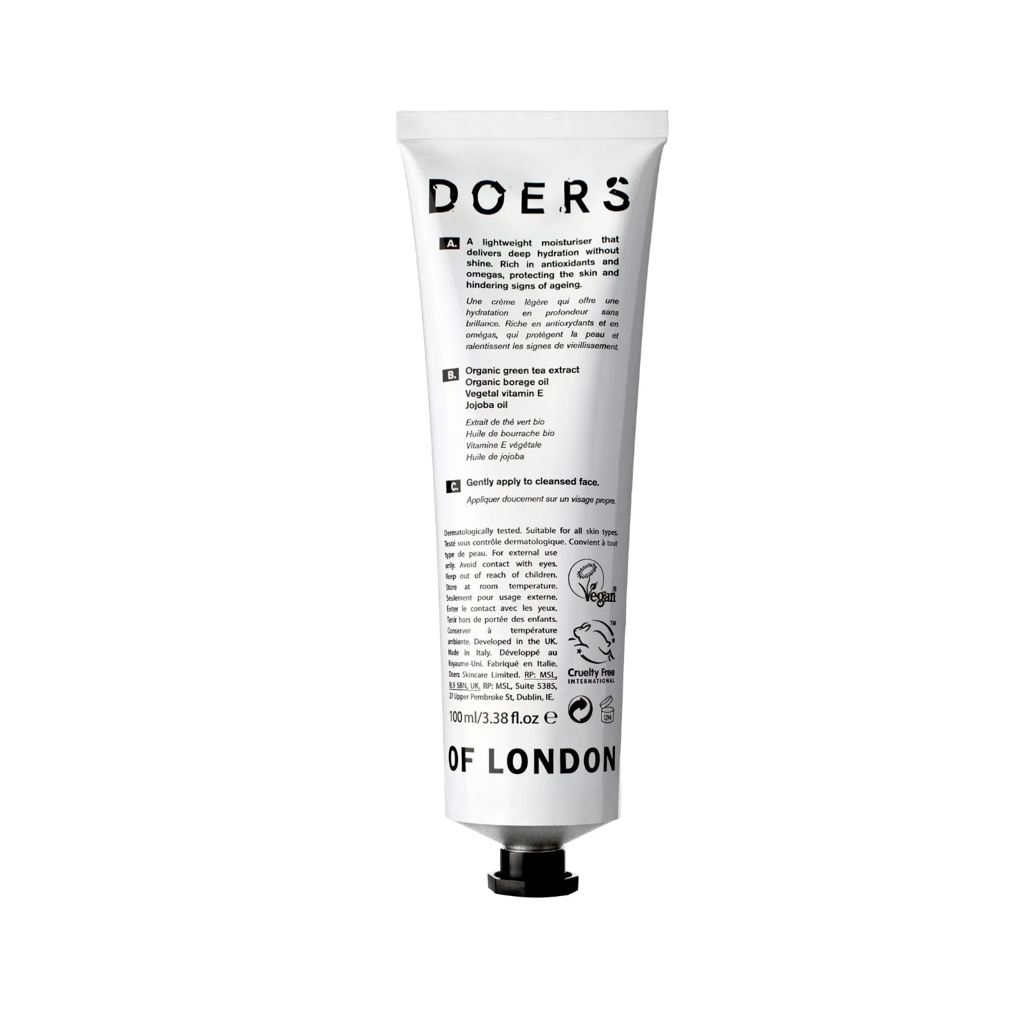 Doers of London Hydrating Face Cream (100ml)