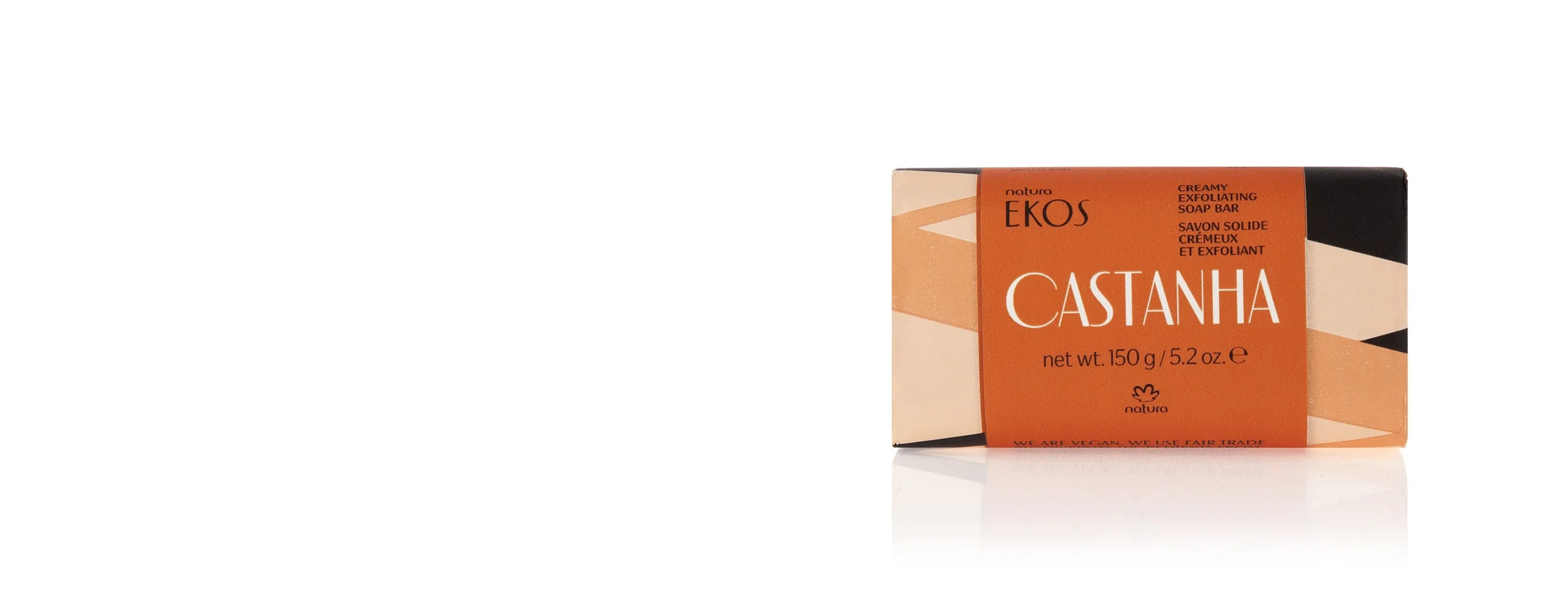 Ekos Castanha Creamy Exfoliating Soap Bar