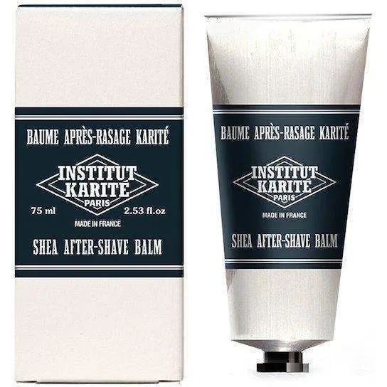 Institut Karite 25% Shea Butter Cream Moisturizing After Shave Balm, Milk Cream Fragrance