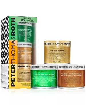 Peter Thomas Roth 3-Pc. Full-Size Mask-A-Holic Mask Set