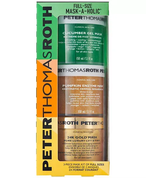 Peter Thomas Roth 3-Pc. Full-Size Mask-A-Holic Mask Set