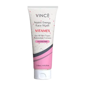 Vince Face Wash Vitamex Nutriv Energy 120ml